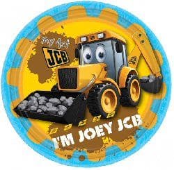 JCB Party Paper Plates