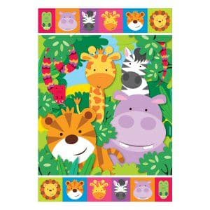Jungle Friends Plastic Loot Bags