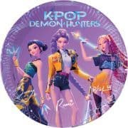 K-pop Demon Hunters Paper Plates 23cm