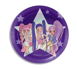 K-Pop Idol Party Plates 18cm