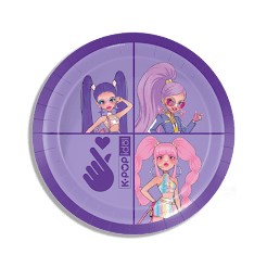 K-Pop Idol Party Plates 23cm