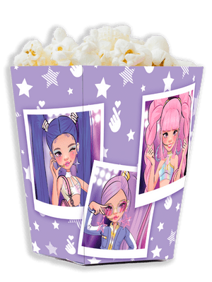 K-Pop Idol Popcorn Boxes