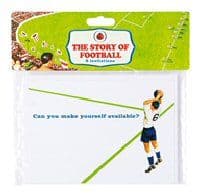 Ladybird football party supplies invites