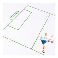 Ladybird Vintage Football Party Napkins