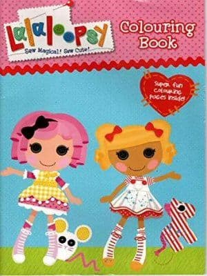 Lalaloopsy Party Colouring In Book