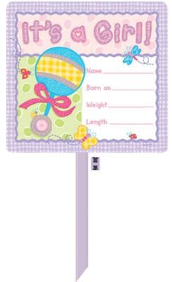 Lawn Sign Its A Girl