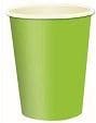 Lime Green Paper Party Cups