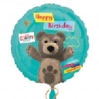 Little Charley Bear Party Happy Birthday Foil Balloon