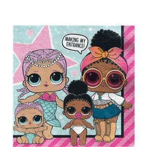 LOL Surprise Party Paper Napkins
