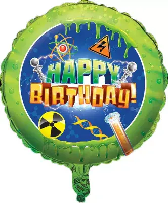 Mad Scientist Party Foil Balloon