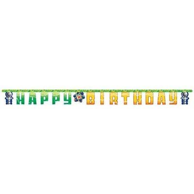 Mad Scientist Party Ribbon banner