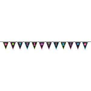 Mad Tea Party Fabric Pennant Bunting