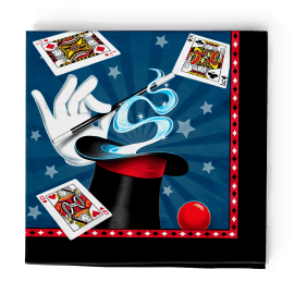 Magic Party Lunch Napkins
