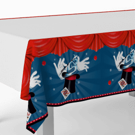 Magic Party Plastic Party Tablecover