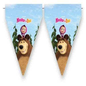 Masha and the Bear Party Bunting