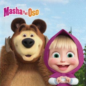 Masha and the Bear Party Napkins