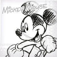 Mickey Mouse Black and White Party Supplies
