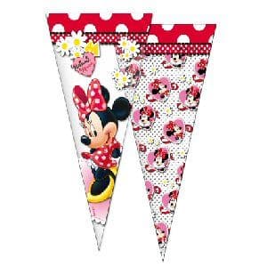 Minnie Mouse Cellophane Cone Bags