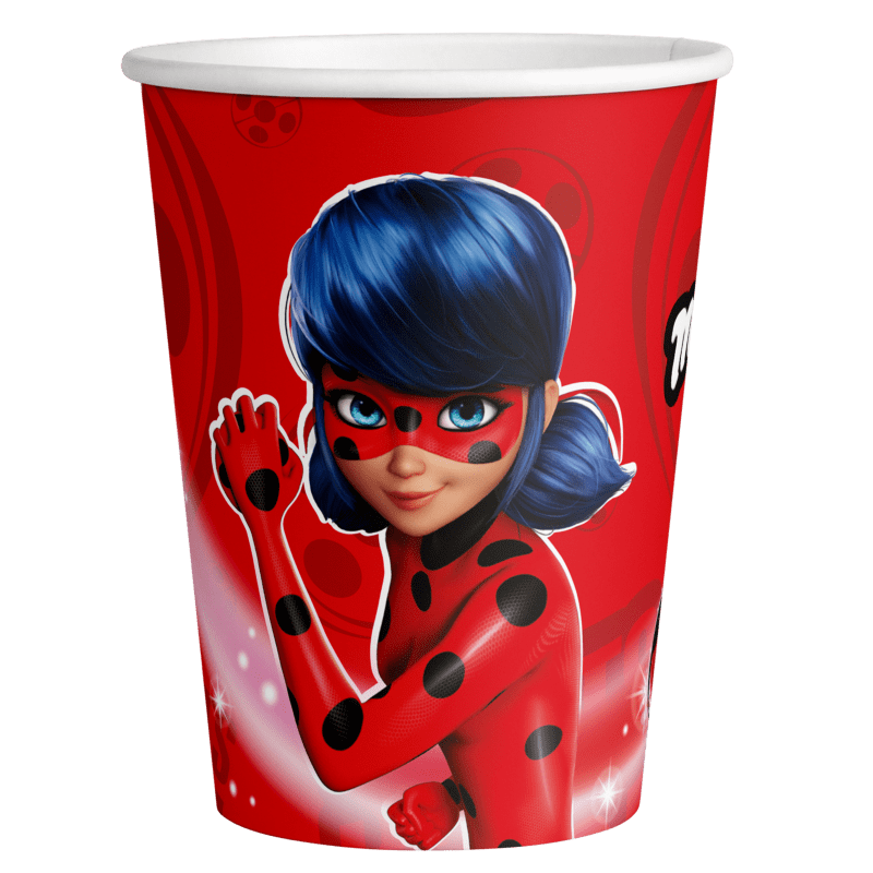 Miraculous Lady Bug Party Paper Cups