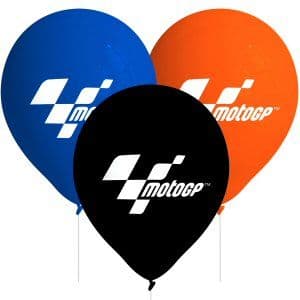 Moto GP Party Latex Balloons