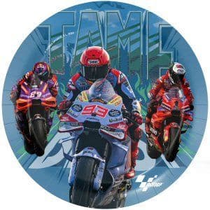 Moto GP Party Plates 23cm
