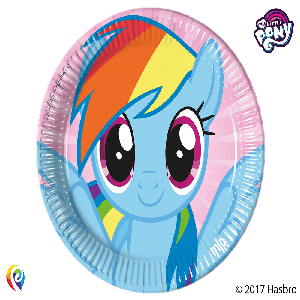 My Little Pony Party Plates