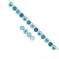 Ocean Preppy Boy Party Circle Banner