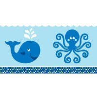 Ocean Preppy Boy Party Tablecover