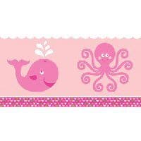 Ocean Preppy Girl Party Tablecover