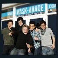 One Direction Face Mask Set