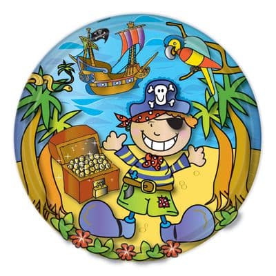 Party Pirates plates