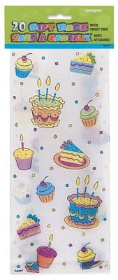Party treats Cello Bags