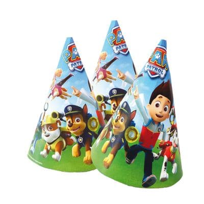 Paw Patrol Party Cone Hats