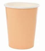 Peach Paper Cups