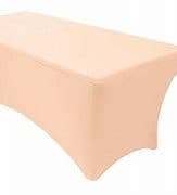 Peach Tablecover