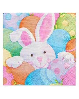 Peek-A-Boo Bunny Easter Napkins