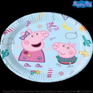 Peppa Pig and George Party Plates