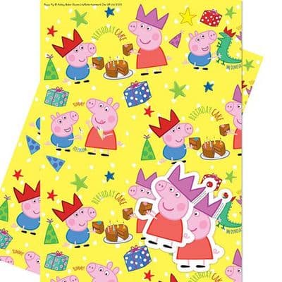 Peppa Pig Greetings Cards and Wrapping Paper