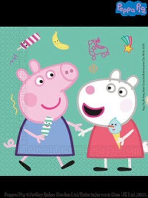 Peppa Pig Party Napkins