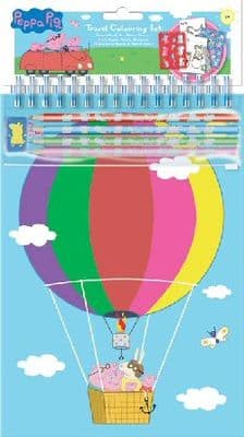 Peppa Pig Travel Colouring Set
