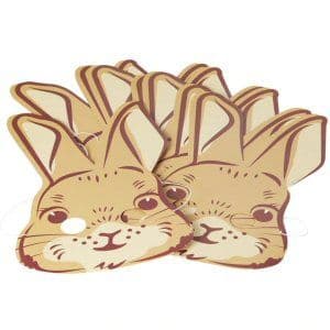 Peter Rabbit Cardboard Party Masks