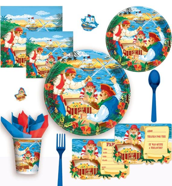 Pirate Cove Party Invitations