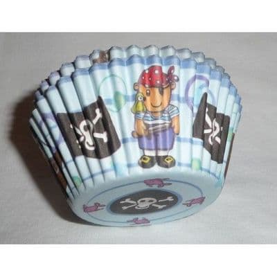 Pirate Party Cup Cake Cases by Smiling Faces