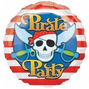 Pirate Party Foil Balloon