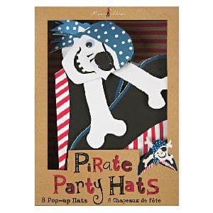 Pirate Party Hats With Chin Strap