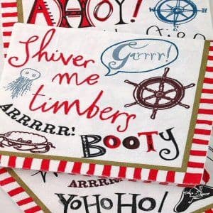Pirate Party Napkins by Meri Meri