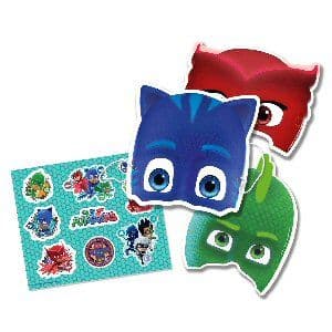 PJ Masks Party Stickers and Mask Set