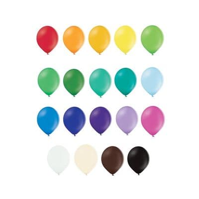 Plain Colour Latex Balloons