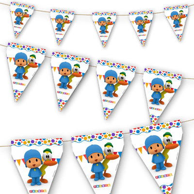 Pocoyo 3 meter pennant