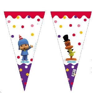 Pocoyo cone cello bags